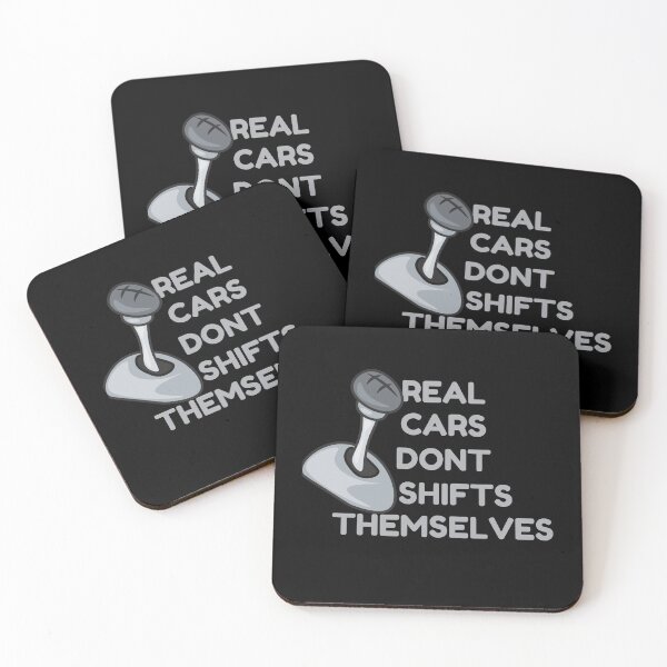Item preview,   Real Cars Don't Shift Themselves designed and sold by BdawitShop.