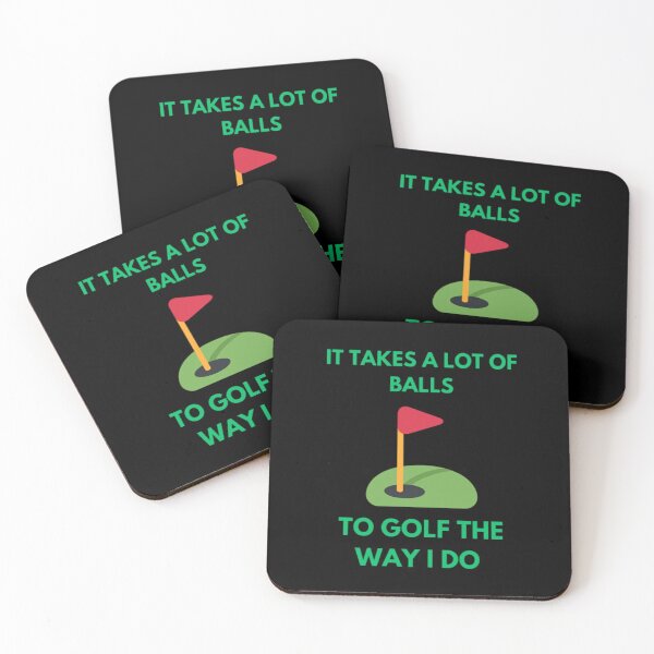 Item preview, It Takes a Lot of Balls to Golf the Way I Do designed and sold by CreativeArt1210.