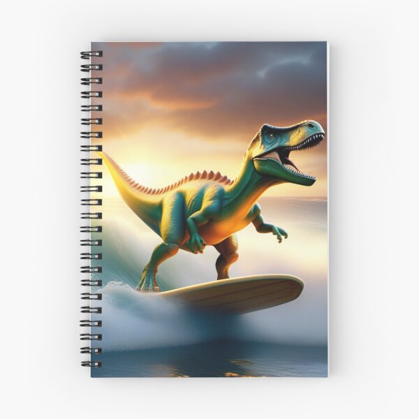 Item preview, T-Rex Surfing designed and sold by TeachersCubby.