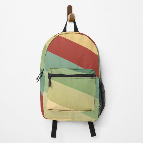 Item preview, Multicolor Diagonal Alternating Line Stripes Varying Color Cascade designed and sold by EvergreenMotifs.