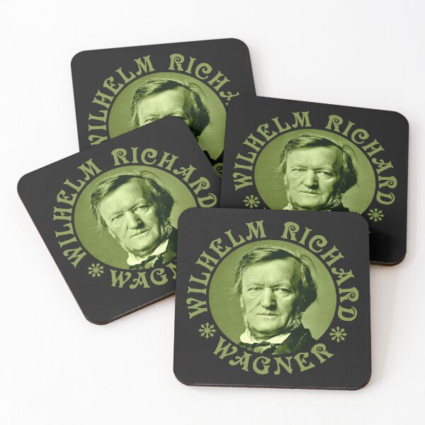 Item preview, Wilhelm Richard Wagner - Vintage Design - Green - RB designed and sold by GrandArtists.