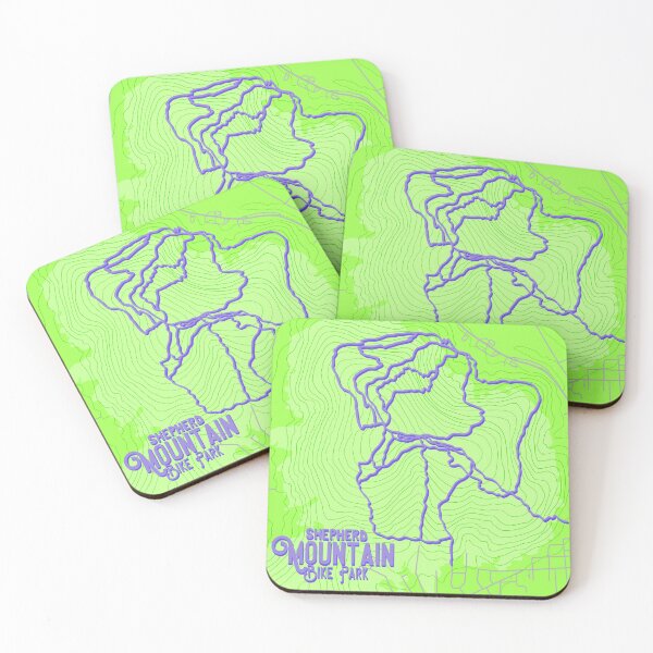 Item preview, Shepherd Mountain Bike Park designed and sold by Neurodivergent Designs.