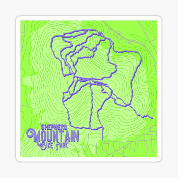 Shepherd Mountain Bike Park Sticker