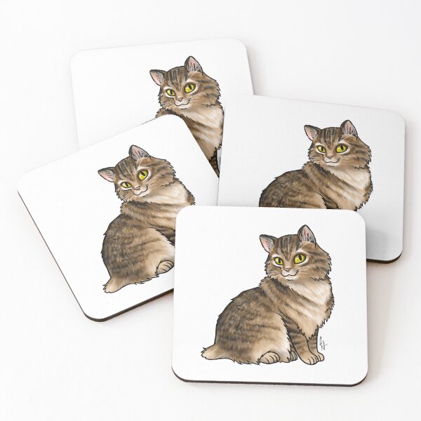 Item preview, Cat - American Bobtail - Brown Tabby designed and sold by Jennifer Stolzer.