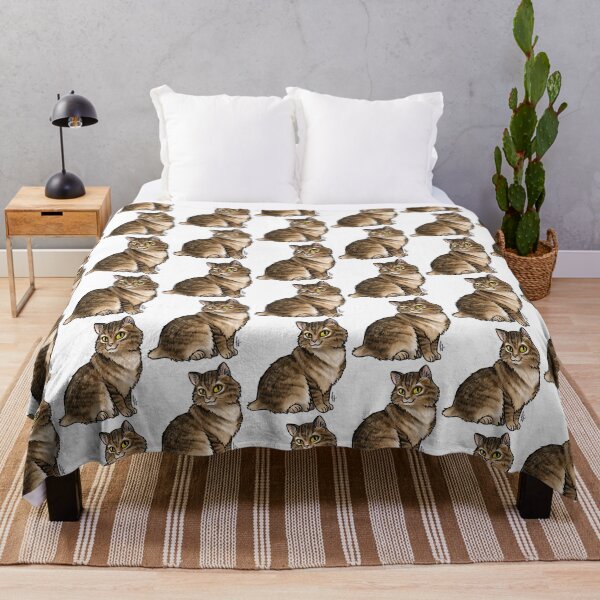 Item preview, Cat - American Bobtail - Brown Tabby designed and sold by Jennifer Stolzer.