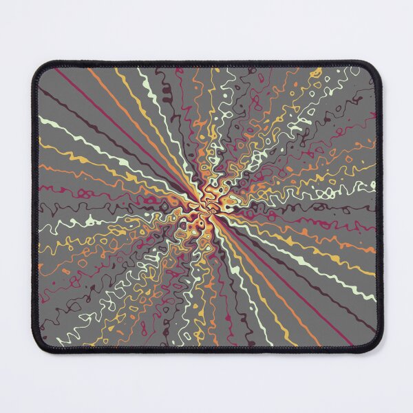Item preview, Desert Colorful Ripple Sun Rays Flow Burst Gray designed and sold by EvergreenMotifs.