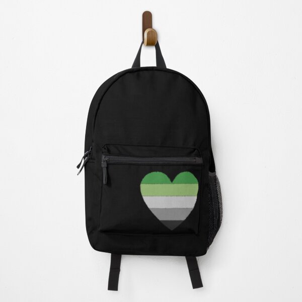 Item preview, Aromantic heart (on black) designed and sold by nerdspride.