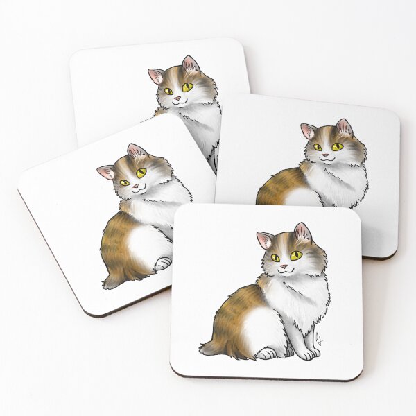 Item preview, Cat - American Bobtail - Calico designed and sold by Jennifer Stolzer.