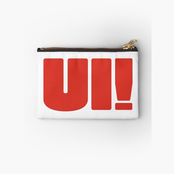 Artikelvorschau, UI! Kreis (rot) - UX Designer | Produktdesigner | UI Designer Aufkleber entworfen und verkauft von PoshPixel.