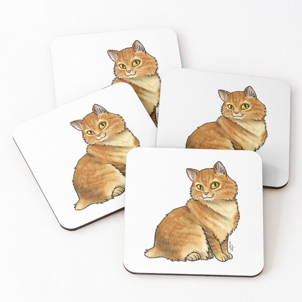 Item preview, Cat - American Bobtail - Orange designed and sold by Jennifer Stolzer.
