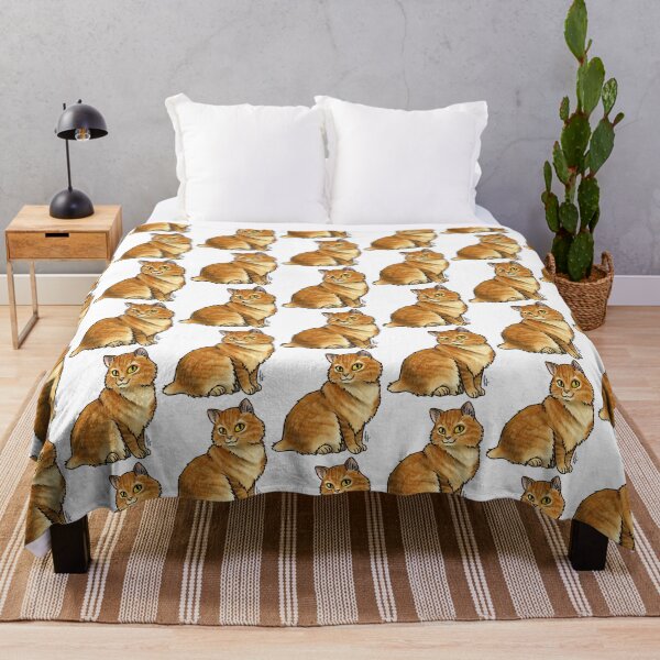 Item preview, Cat - American Bobtail - Orange designed and sold by Jennifer Stolzer.