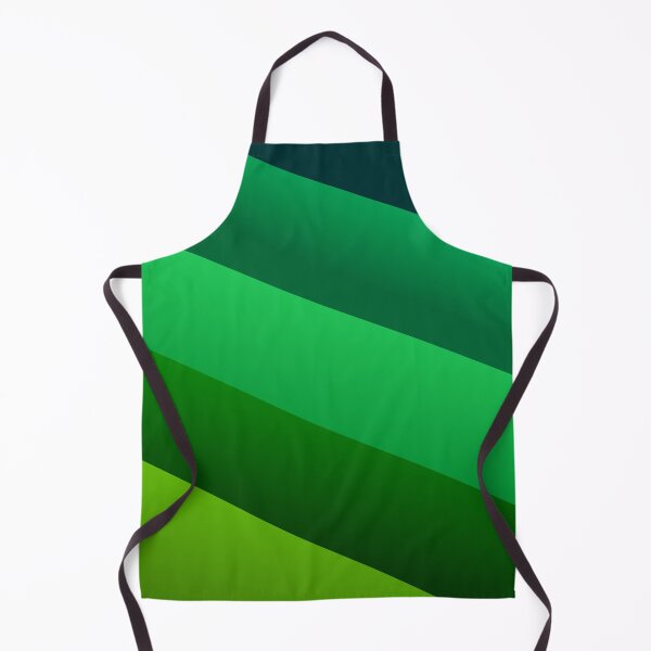 Item preview, Green Shades Color Strips Varying Striped Lines Parallel  designed and sold by EvergreenMotifs.