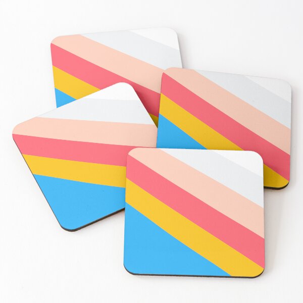 Item preview, Vivid Rainbow Color Strips Varying Striped Lines Parallel  designed and sold by EvergreenMotifs.