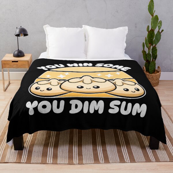 Item preview, Funny Kawaii Dumpling Pun! You Win Some You Dim Sum! designed and sold by PMCreative.