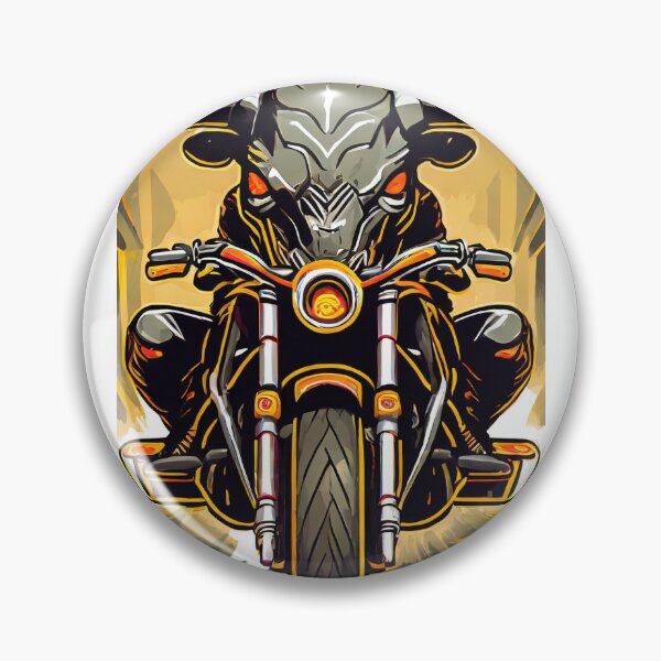 Item preview, Bull on a motorcycle designed and sold by BADESIGNZZ.