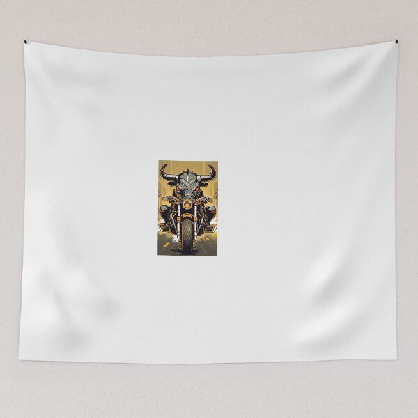 Item preview, Bull on a motorcycle designed and sold by BADESIGNZZ.