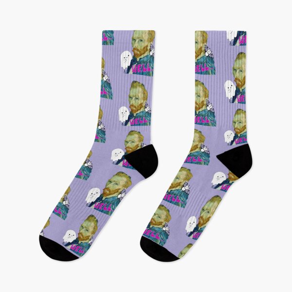 Item preview, Van Gogh Halloween Mashup: Classic Art Meets Spooky Fun designed and sold by MonanaPaveliani.