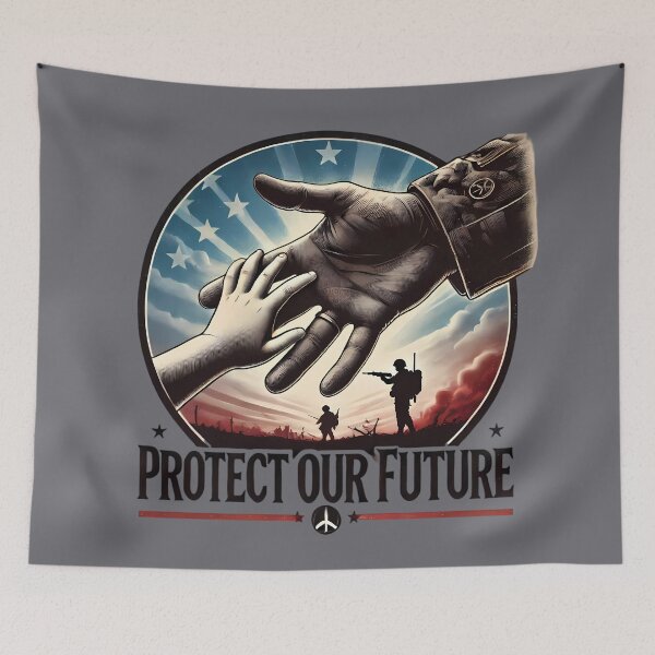 Item preview, Protect Our Future: A Message of Peace and Responsibility. designed and sold by Linework Studio.