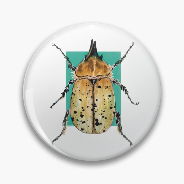 Item preview, Eastern Hercules Beetle designed and sold by kinoko.draws.
