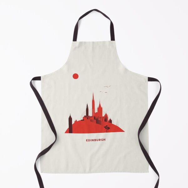 Item preview, Edinburgh Skyline - Modern Cityscape Art designed and sold by Retro Travel Design.