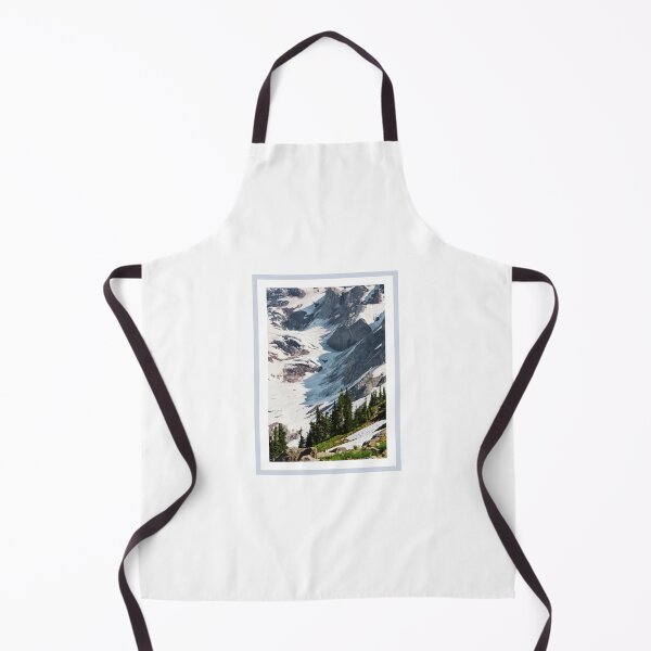 Aperçu de l'œuvre Montagne enneigée – Photographie du Mont Rainier créée et vendue par Not So Dull Design.