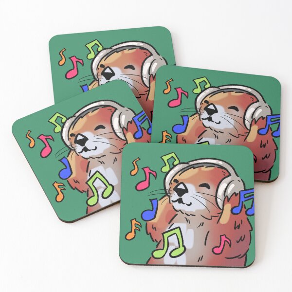 Item preview, Jamming Otter designed and sold by RumpledCrow.