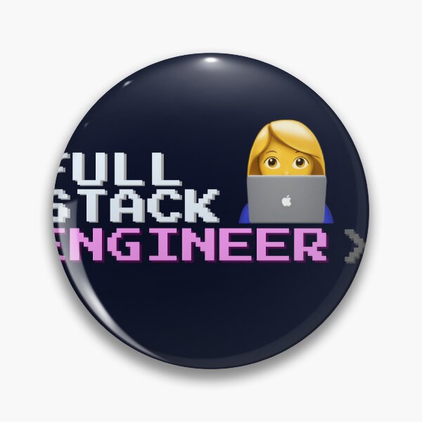 Item preview, Full Stack Engineer - Developer - PixelArt Female designed and sold by VandoorLabs.