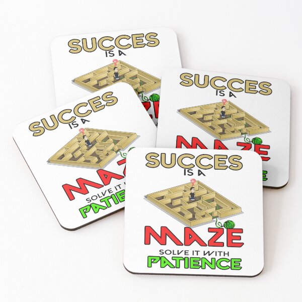 Item preview, Success is a Maze, Patience is Your Guide designed and sold by koreatvtea.