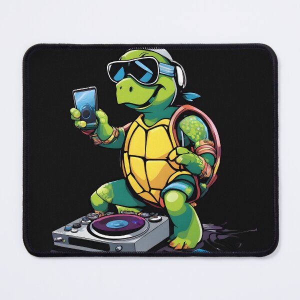 Item preview, DJ Turtle designed and sold by PSYStickersAUS.