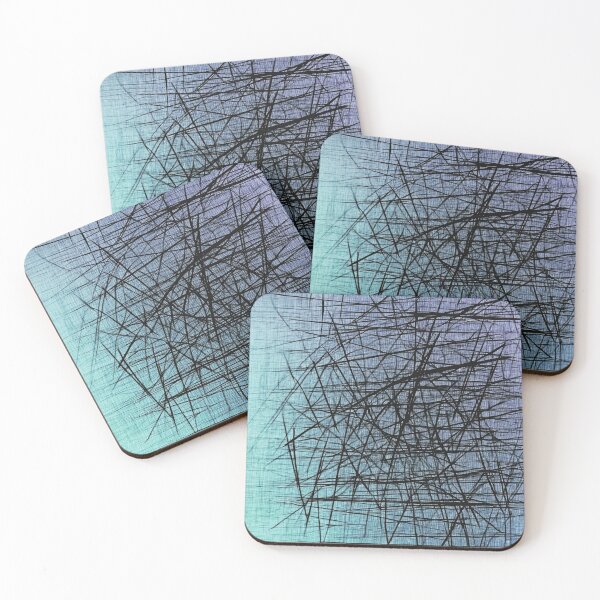 Item preview, Abstract Gradient Design Turquoise and Blue designed and sold by MaryFiore.