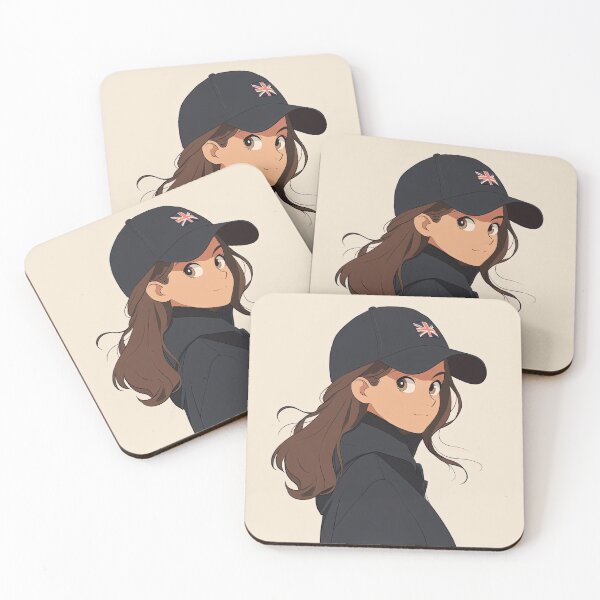 Item preview, British woman  | Anime style designed and sold by ComicsFactory.