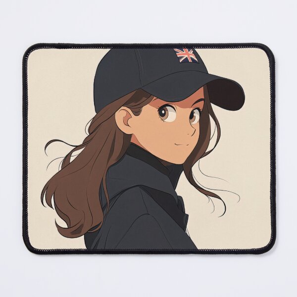 Item preview, British woman  | Anime style designed and sold by ComicsFactory.