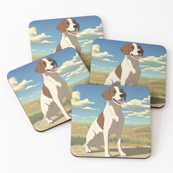 Artikelvorschau, Brittany Spaniel Hund | Anime-Stil entworfen und verkauft von ComicsFactory.