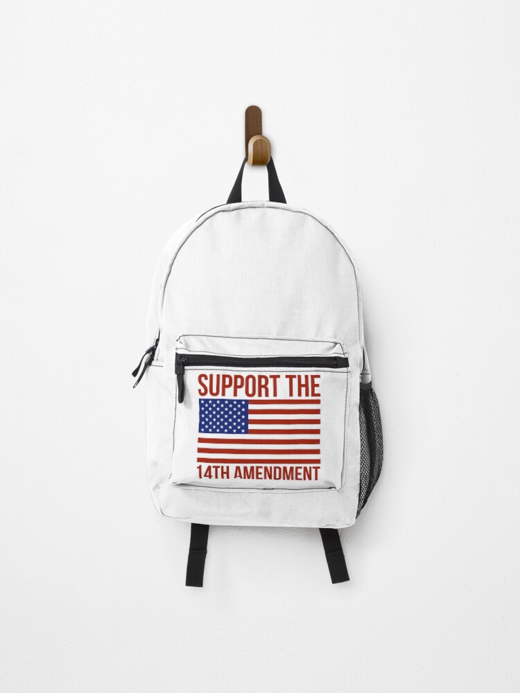 Thumbnail 1 of 3, Backpack, Support the 14th amendment designed and sold by RACHELDF.