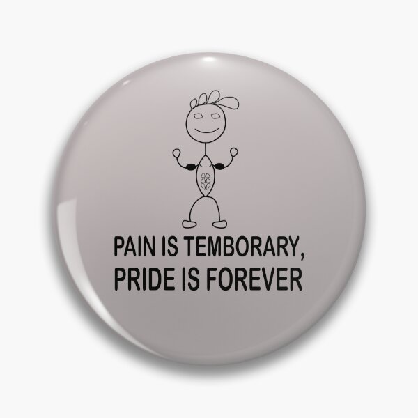 Item preview,  Bodybuilder with funny cartoon body with motivational quote designed and sold by Crazyartist555.
