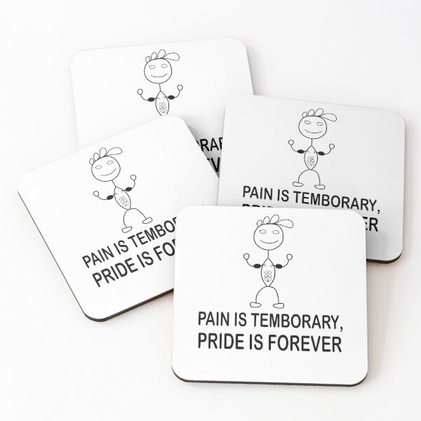 Item preview,  Bodybuilder with funny cartoon body with motivational quote designed and sold by Crazyartist555.