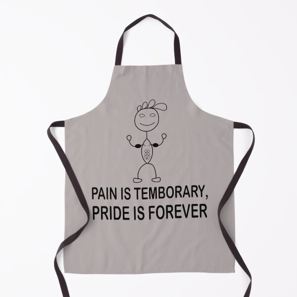 Item preview, Bodybuilder with funny cartoon body with motivational quote designed and sold by Crazyartist555.