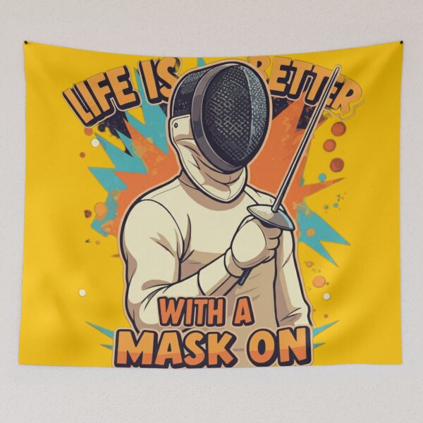 Item preview, Life is Better with a Mask On designed and sold by CoolEnthusias.