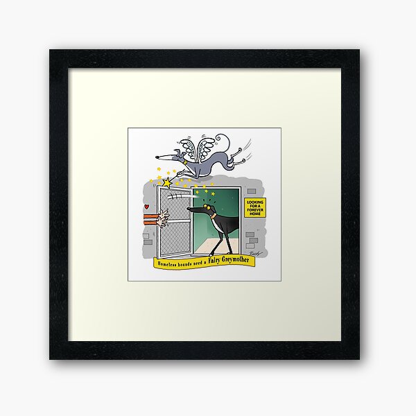 Item preview, The Fairy Greymother & the kennel (50% of profits go to the Greyhound Trust) designed and sold by RichSkipworth.