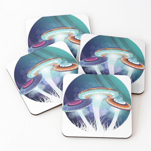 Item preview, ShroomFOs UFO Mushrooms Cosmic Interplanetary Shrooms Psychedelic Apparel Design designed and sold by Axolotl Apparel.