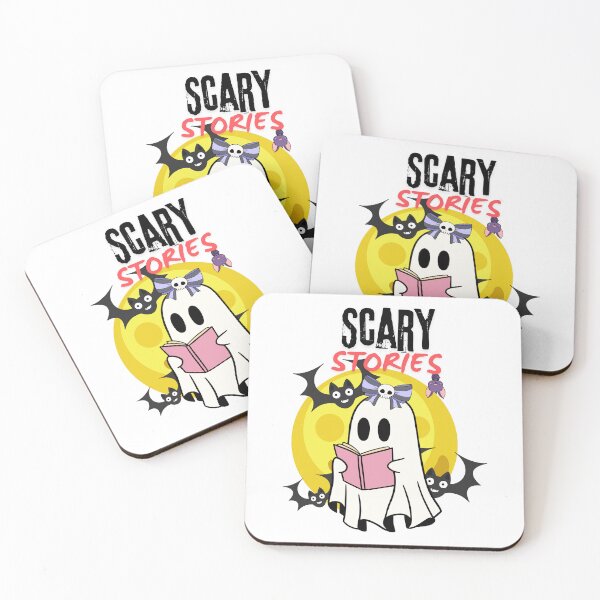 Item preview,  Girl Ghost reading scary stories designed and sold by DeadWicked.