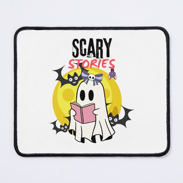 Item preview, Girl Ghost reading scary stories designed and sold by DeadWicked.