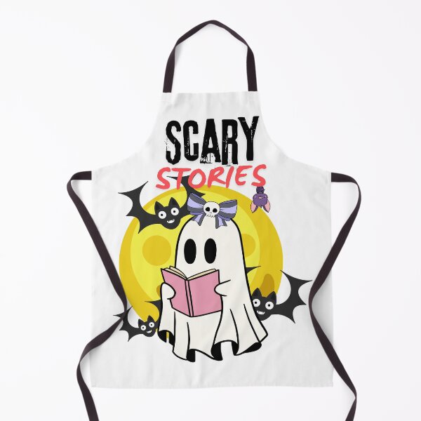 Item preview, Girl Ghost reading scary stories designed and sold by DeadWicked.
