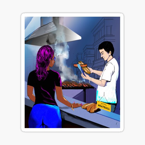 Sizzling Street Feast - qofte te daja Sticker