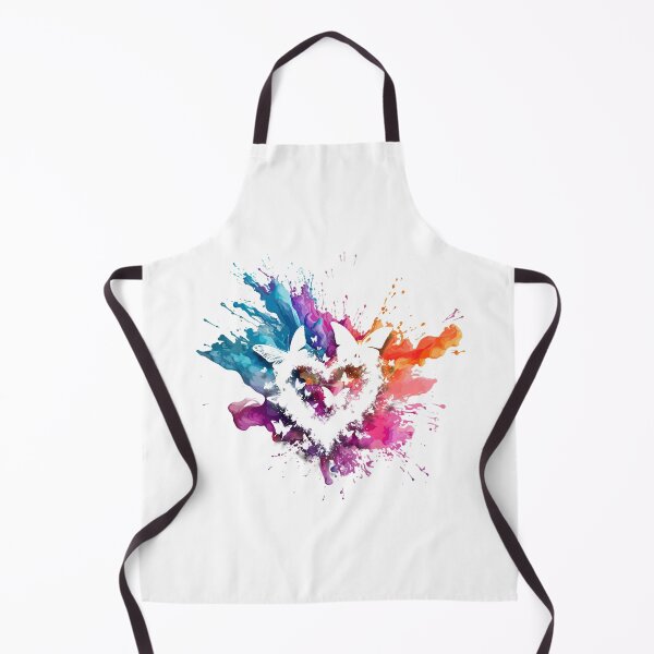 Item preview, heart with butterflies multicolor abstraction designed and sold by Micapox.