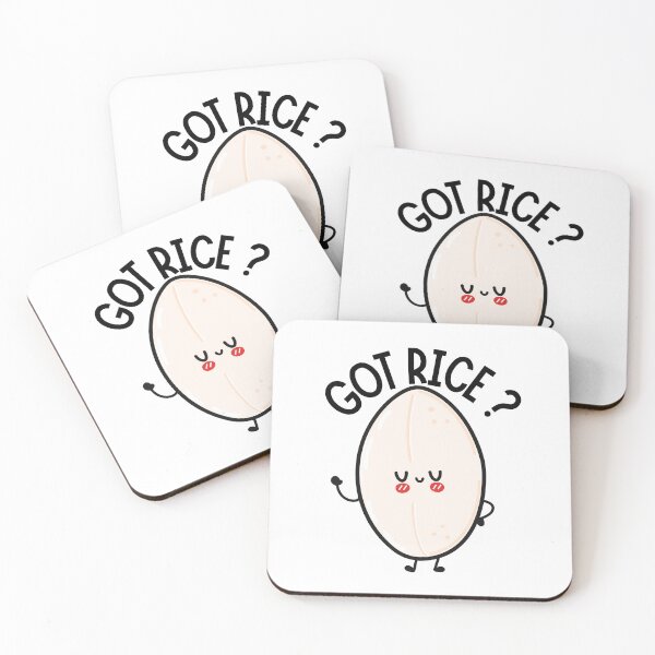 Item preview, got rice ? Food Humor designed and sold by Manara  -Art.