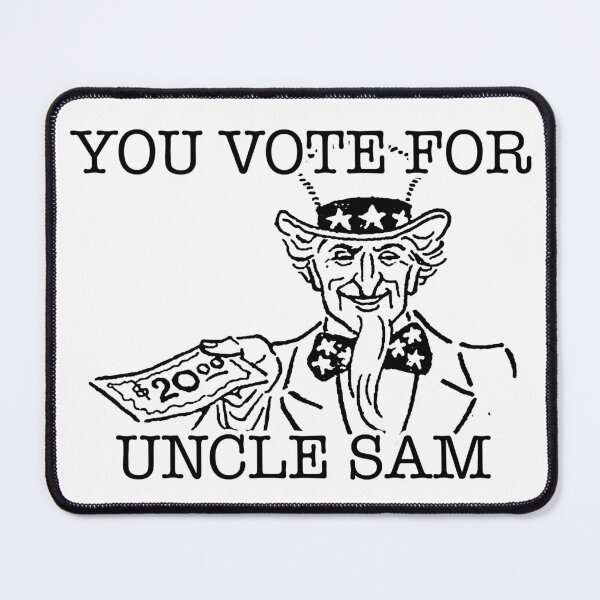 Item preview, Whoever you vote for Uncle Sam wins designed and sold by remerasnerdas.