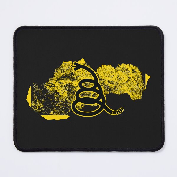 Item preview, Distressed SLOVAKIA - Freedom Is The Superpower - Modern Gadsden Snake Flag - Dont Tread On Me design designed and sold by pelagio.