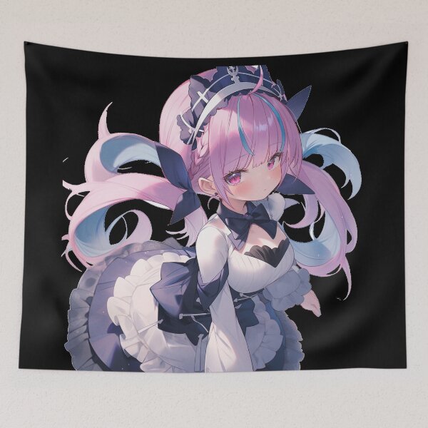 Aperçu de l'œuvre Minato Aqua - Hololive FanArt créée et vendue par Weeb  Store.