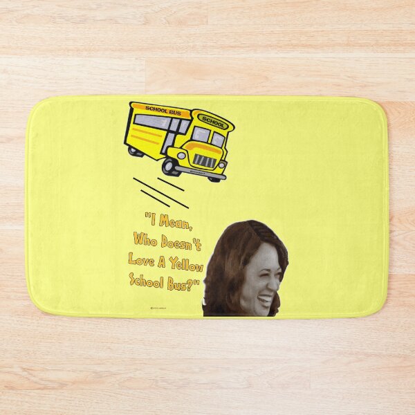 Item preview, VP Kamala Harris Loves A Yellow School Bus designed and sold by kristalcurt.